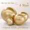 Gold Balloon Garland Kit – 18,12,10,5in Chrome Balloons with Tape & Ribbon for Parties